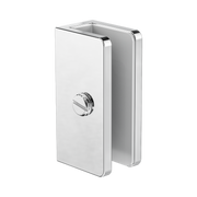 Nero Shower U Bracket 10mm Glass, Chrome