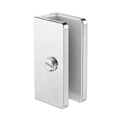 Nero Shower U Bracket 10mm Glass, Chrome