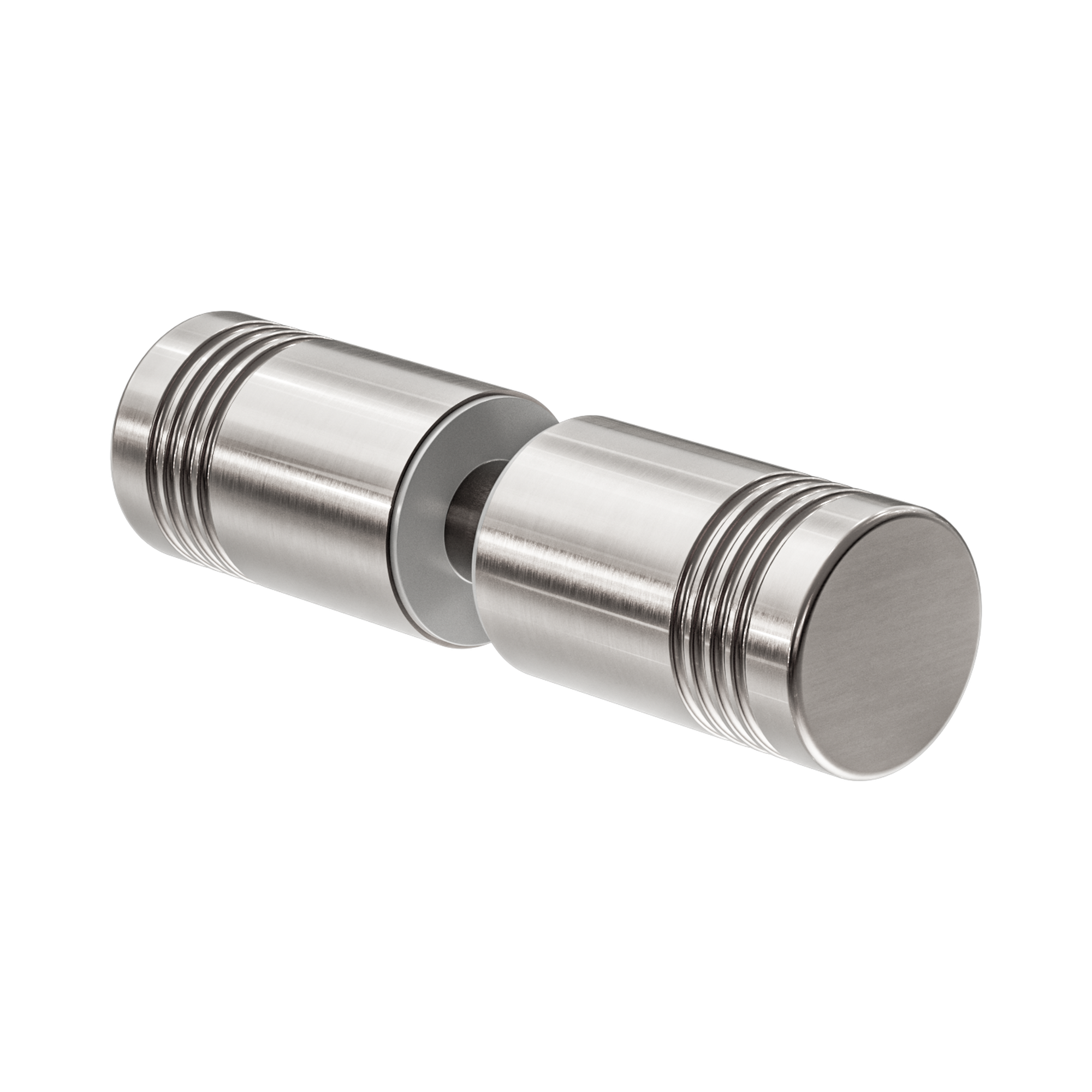 Nero Round Shower Knob, Brushed Nickel