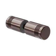 Nero Round Shower Knob, Brushed Bronze
