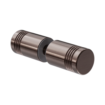 Nero Round Shower Knob, Brushed Bronze