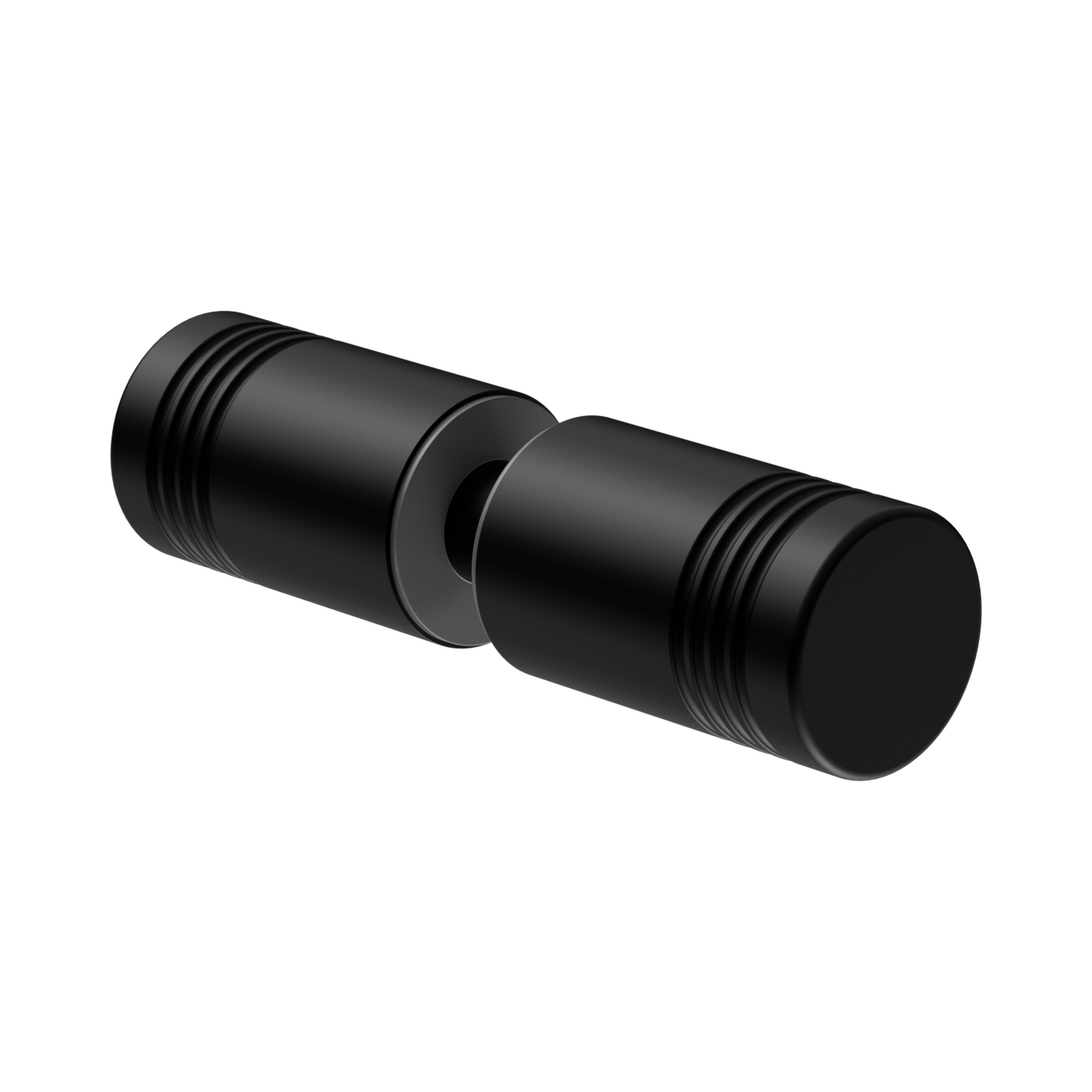 Nero Round Shower Knob, Matte Black