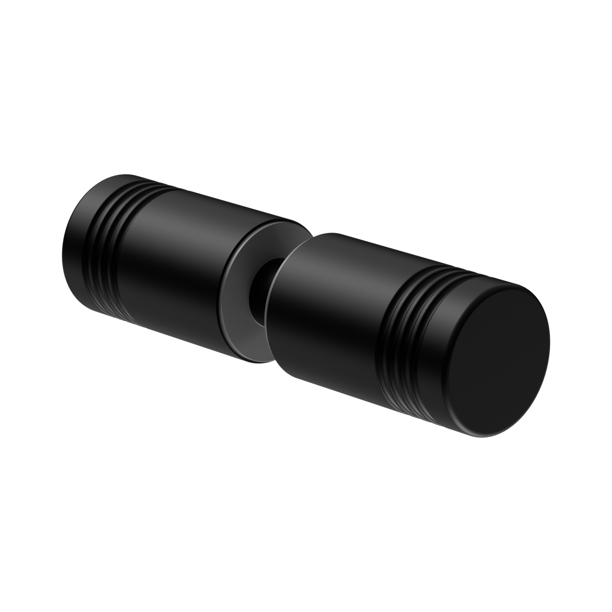Nero Round Shower Knob, Matte Black