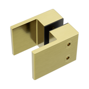 Nero Square Shower Knob Handle, Brushed Gold
