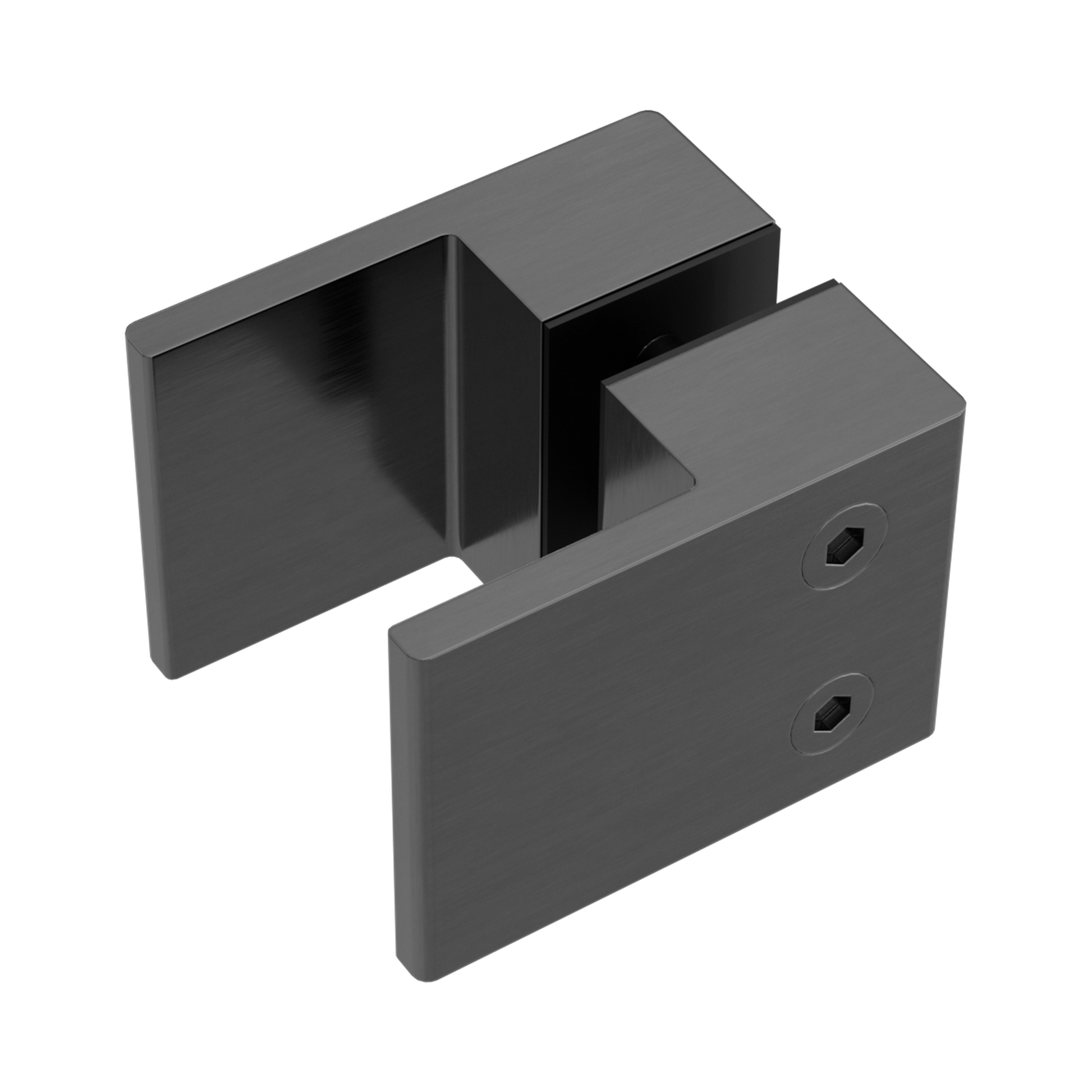 Nero Square Shower Knob Handle, Gun Metal
