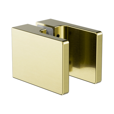 Nero Square Shower Knob Handle, Brushed Gold