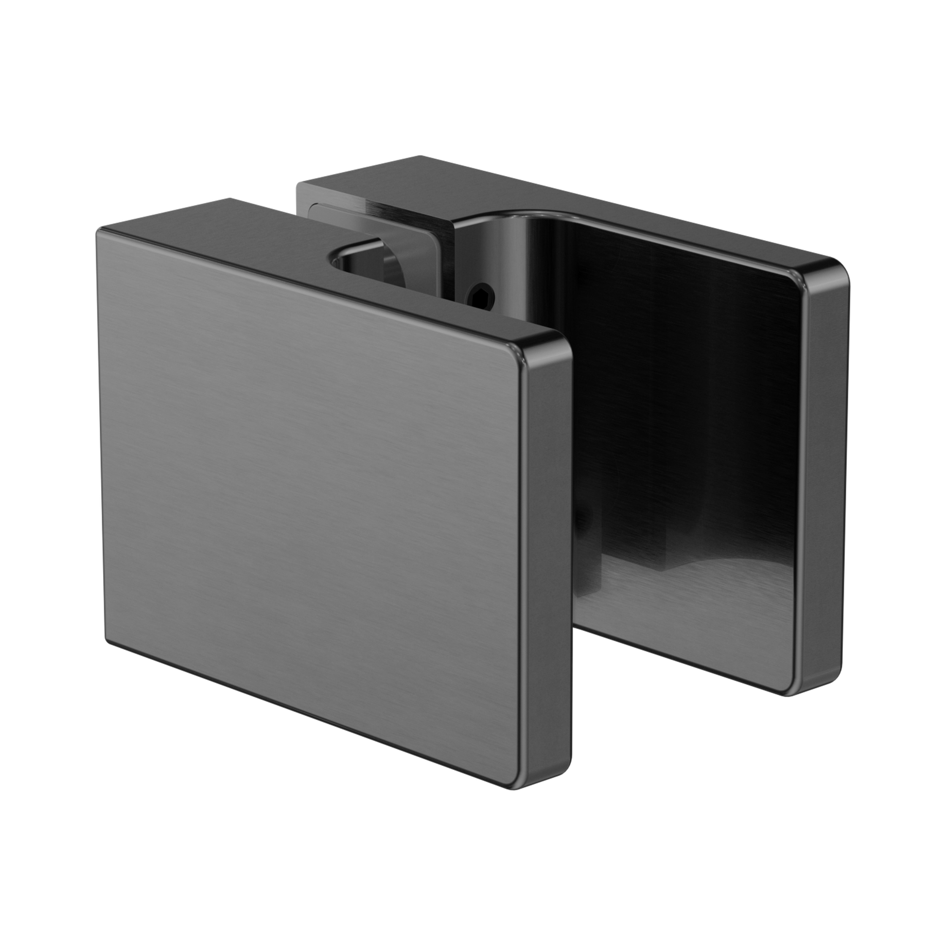 Nero Square Shower Knob Handle, Gun Metal