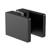 Nero Square Shower Knob Handle, Matte Black