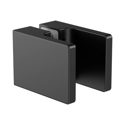 Nero Square Shower Knob Handle, Matte Black