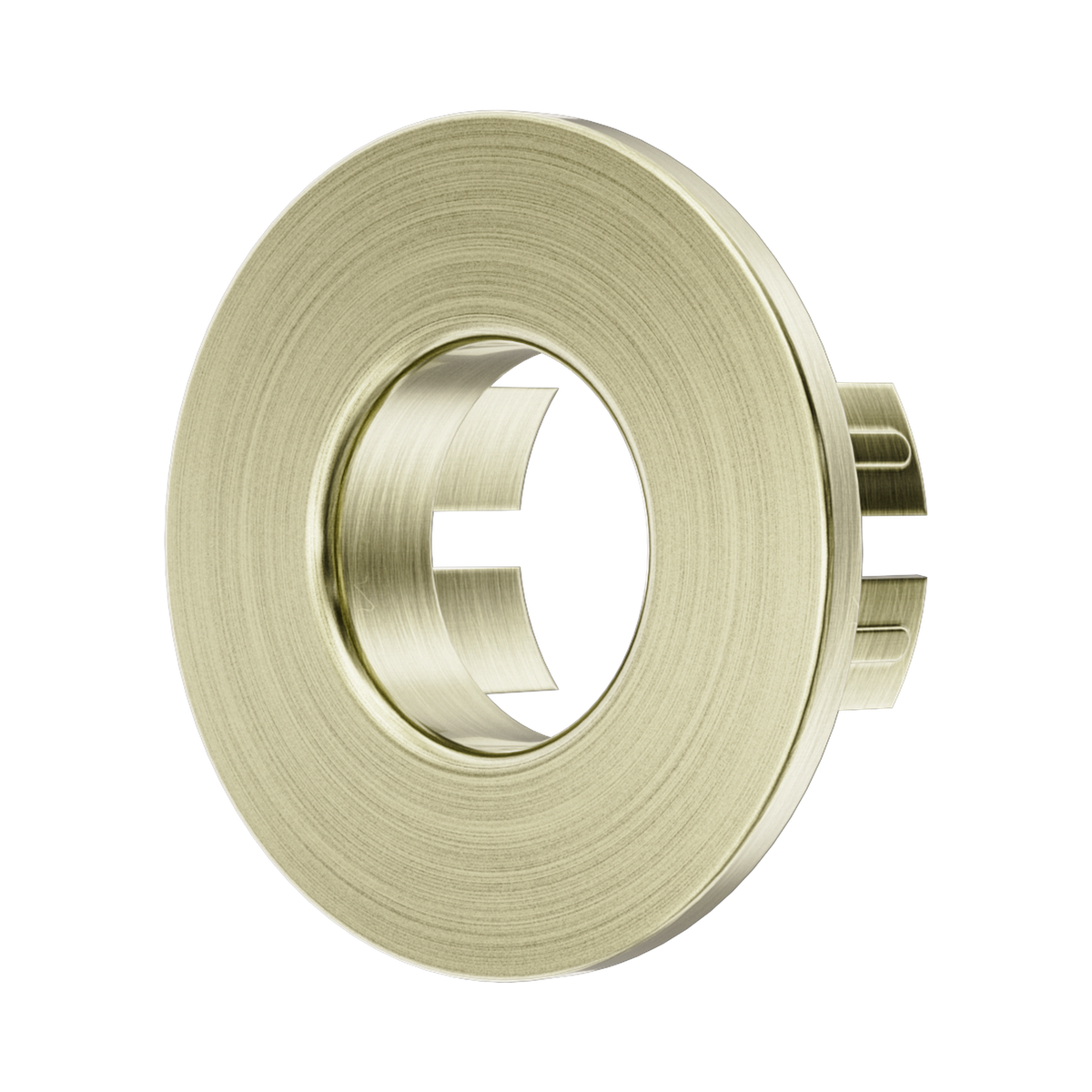 Nero Basin Overflow Ring Metal, Aged Brass