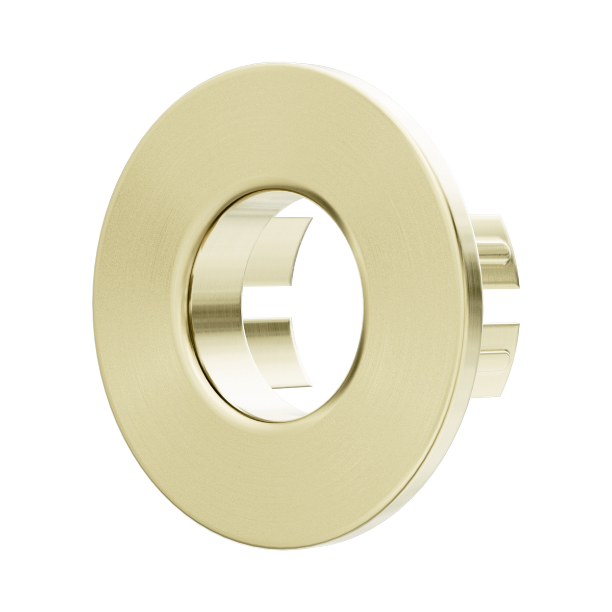 Nero Basin Overflow Ring Metal, Brushed Gold