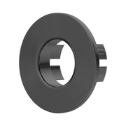 Nero Basin Overflow Ring Metal, Gun Metal