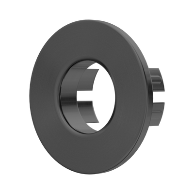 Nero Basin Overflow Ring Metal, Gun Metal