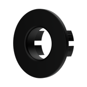 Nero Basin Overflow Ring Metal, Matte Black