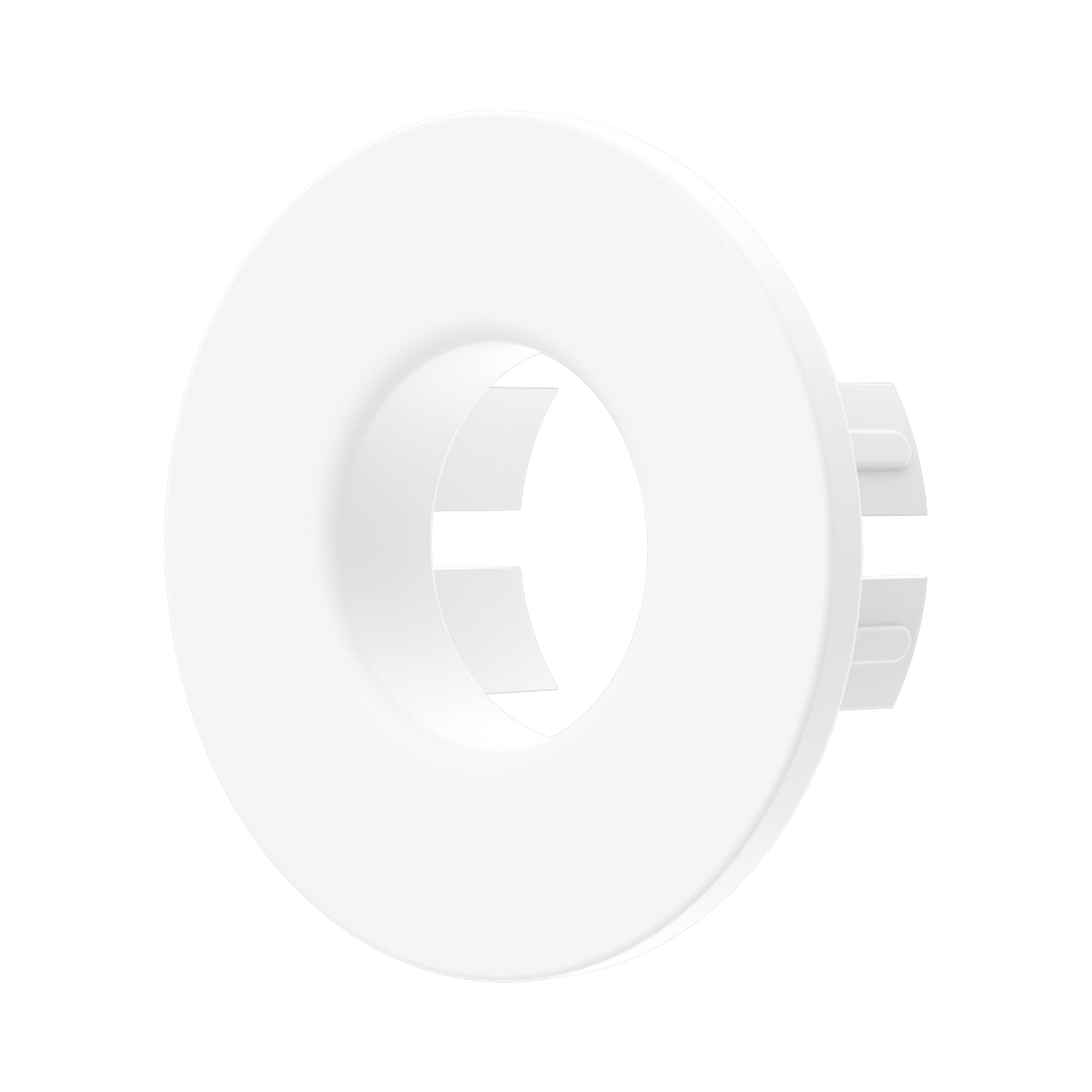 Nero Basin Overflow Ring Metal, Matte White