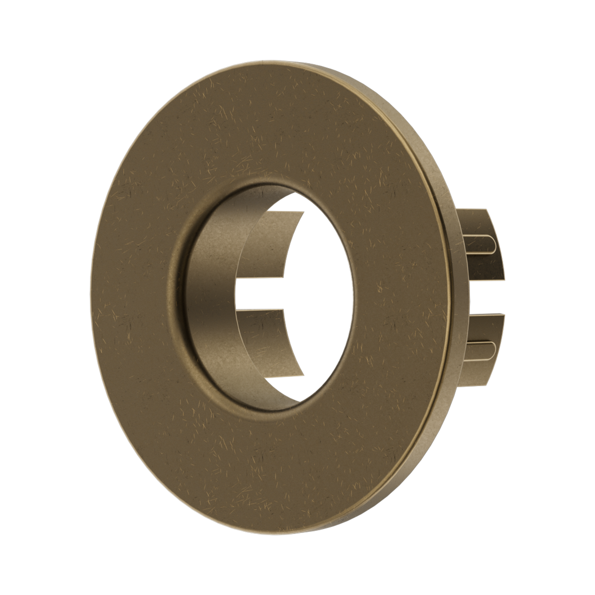 Nero Basin Overflow Ring Metal, Tumbled Antique Brass