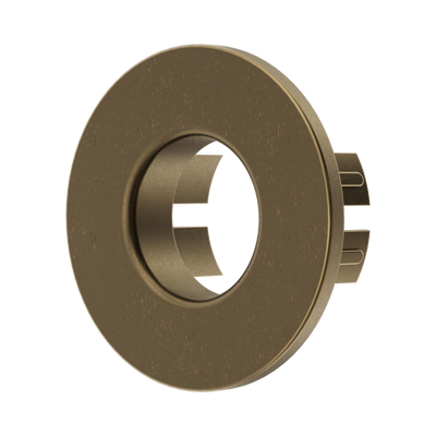 Nero Basin Overflow Ring Metal, Tumbled Antique Brass