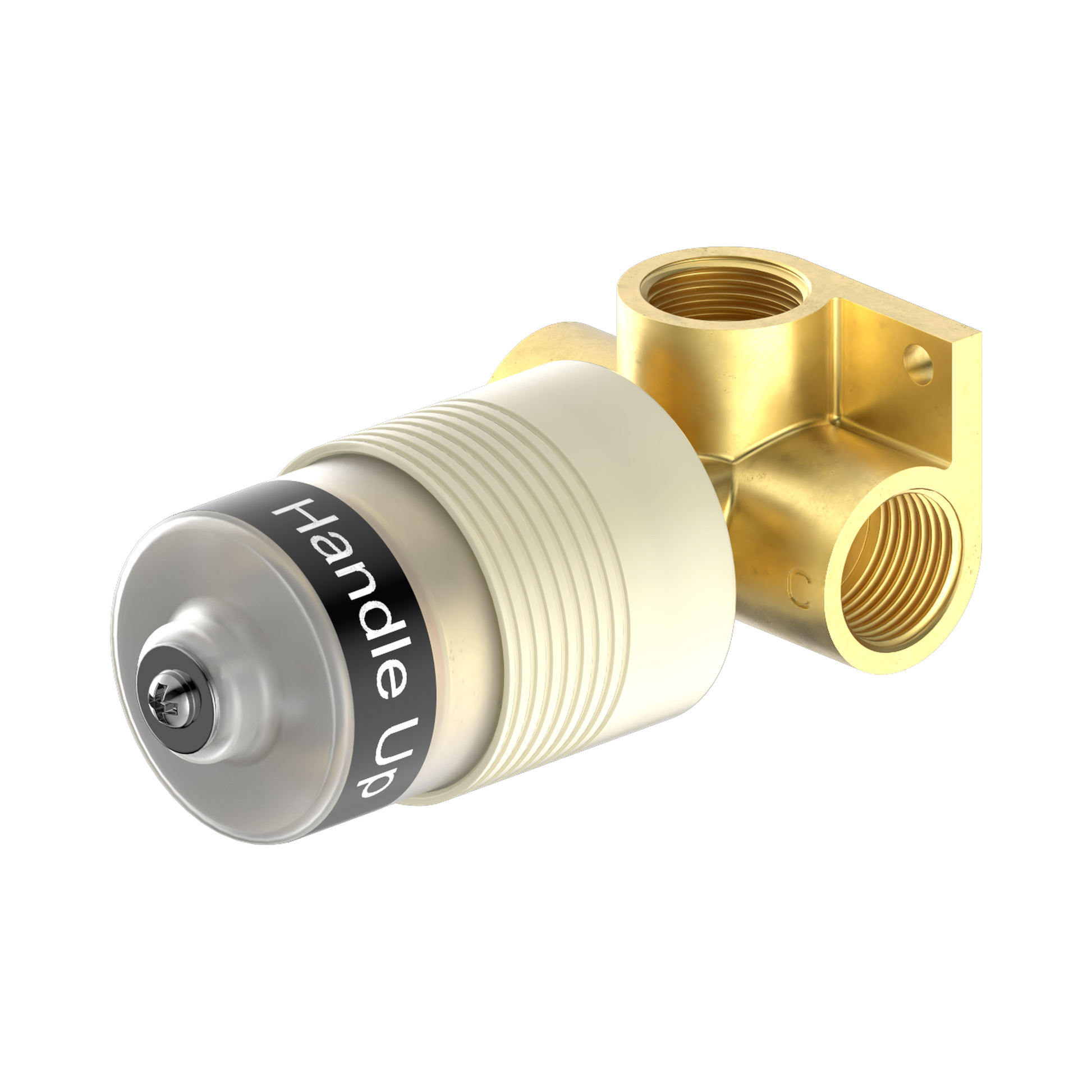 Nero Premium 35mm Universal Wall/Shower Mixer Handle Up Body Only