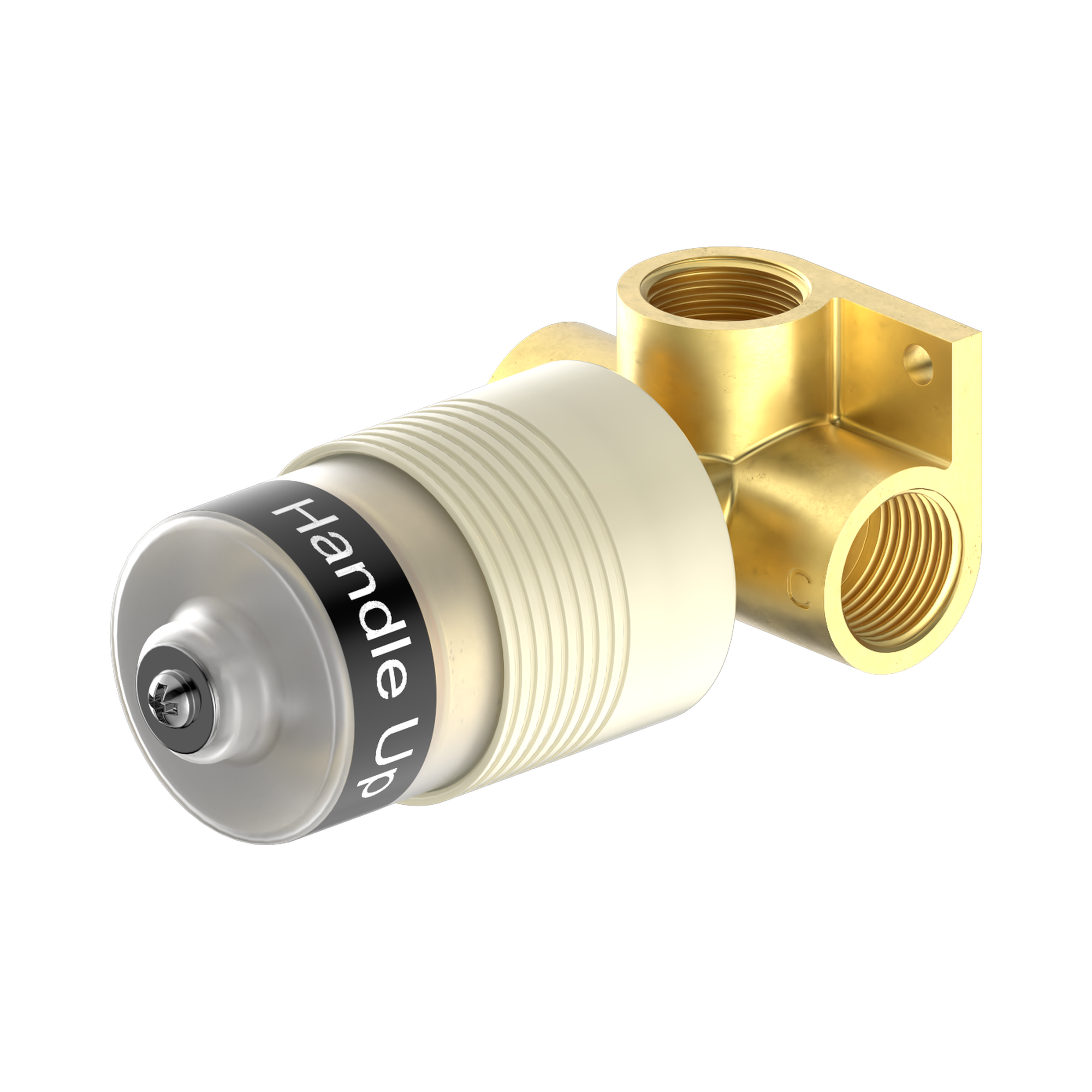 Nero Premium 35mm Universal Wall/Shower Mixer Handle Up Body Only