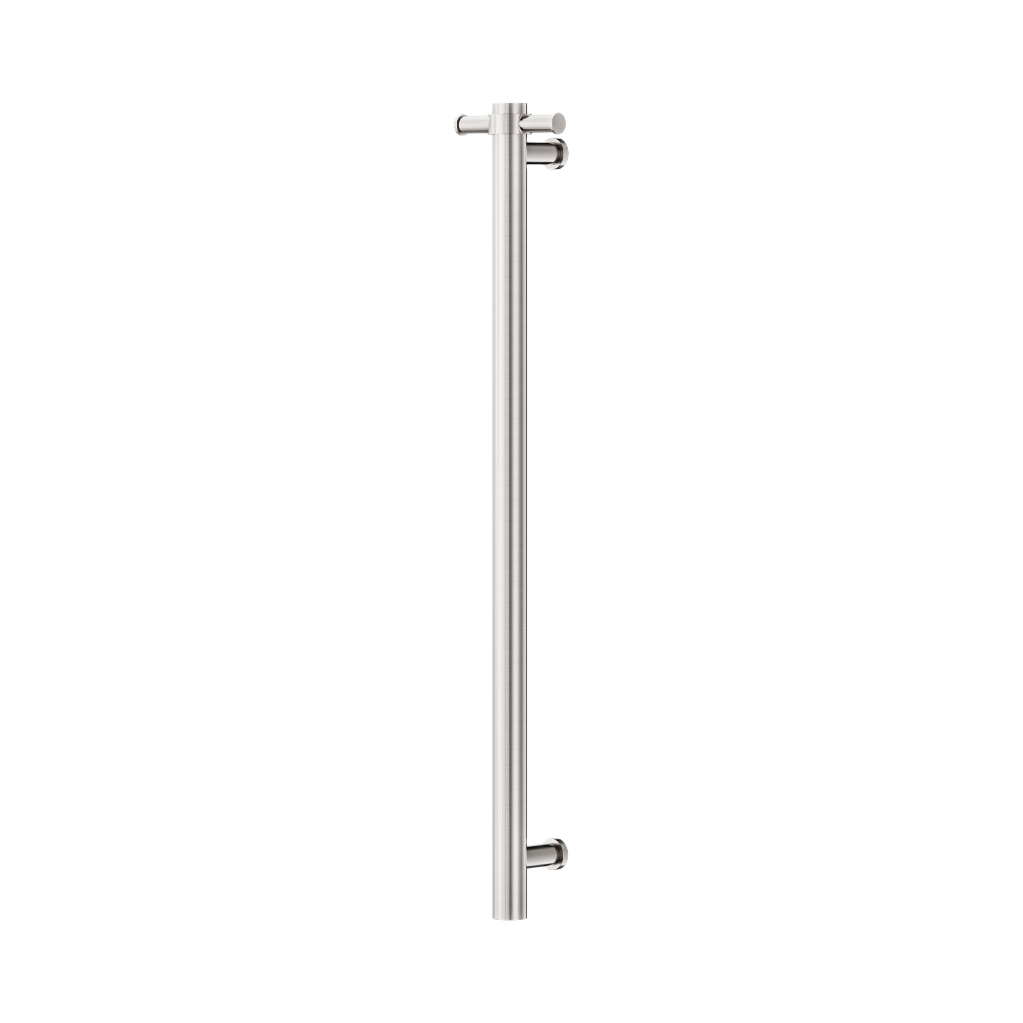 Nero Non-Heated Vertical Towel Rail 900mm, Brushed Nickel