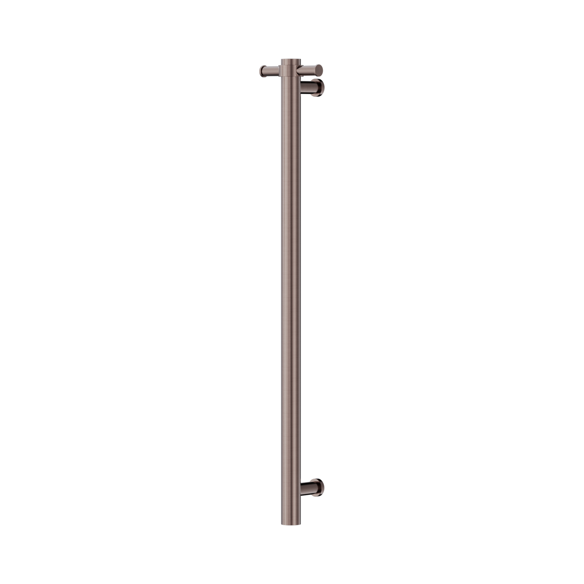 Nero Non-Heated Vertical Towel Rail 900mm, Brushed Bronze