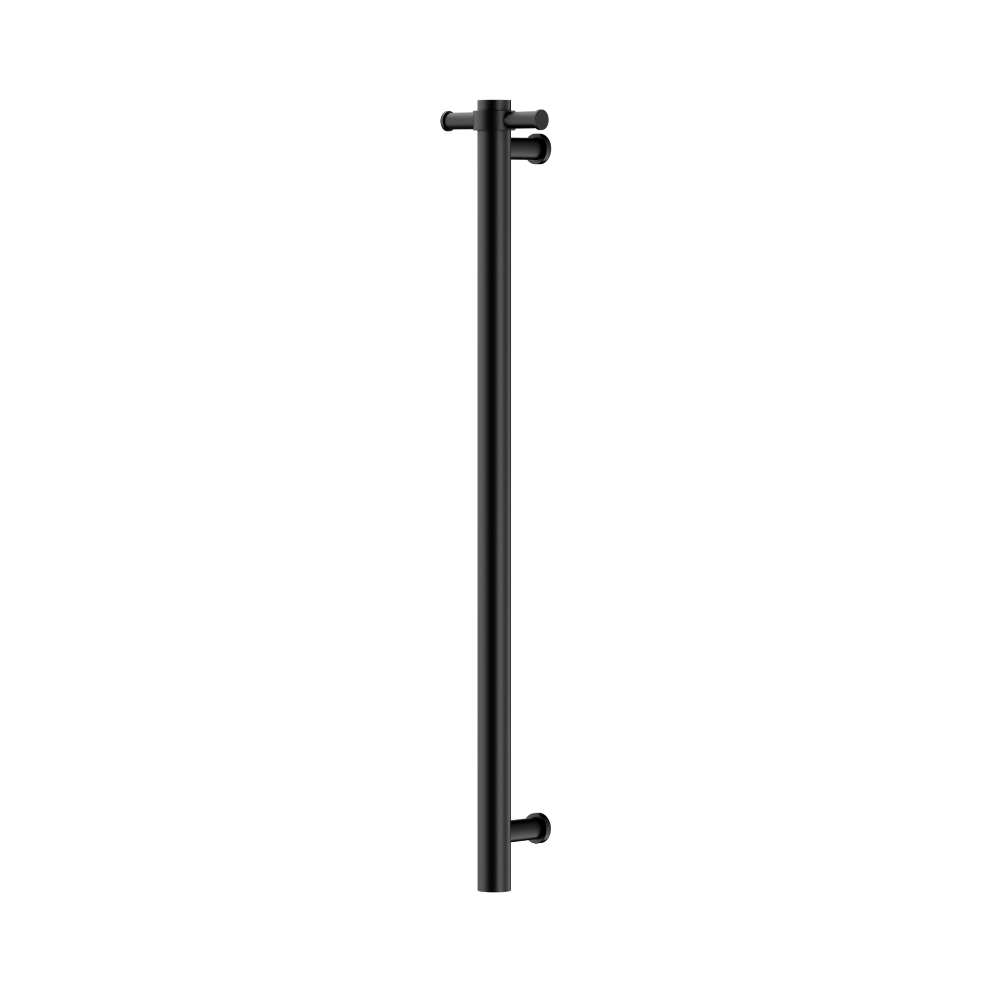 Nero Non-Heated Vertical Towel Rail 900mm, Matte Black