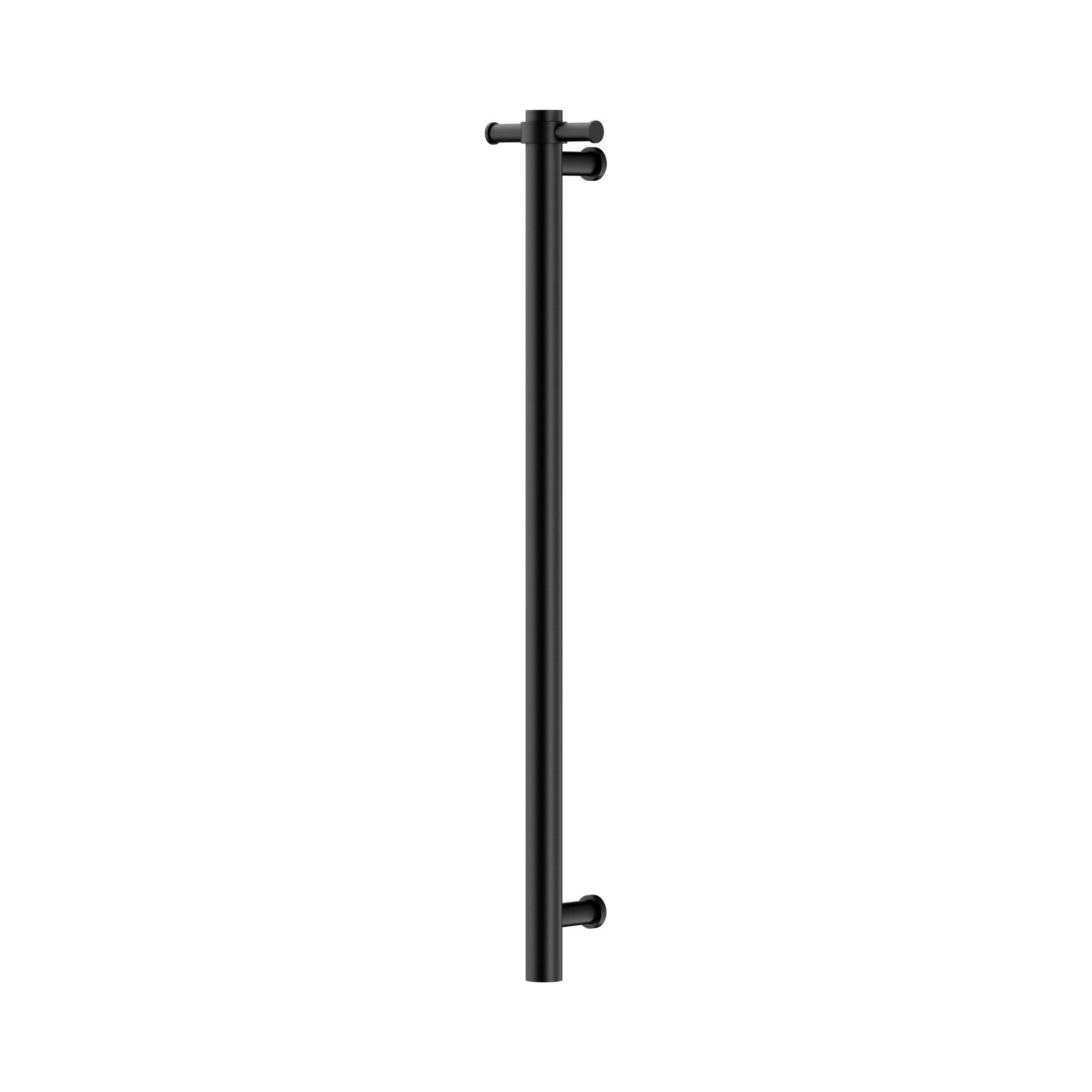 Nero Non-Heated Vertical Towel Rail 900mm, Matte Black