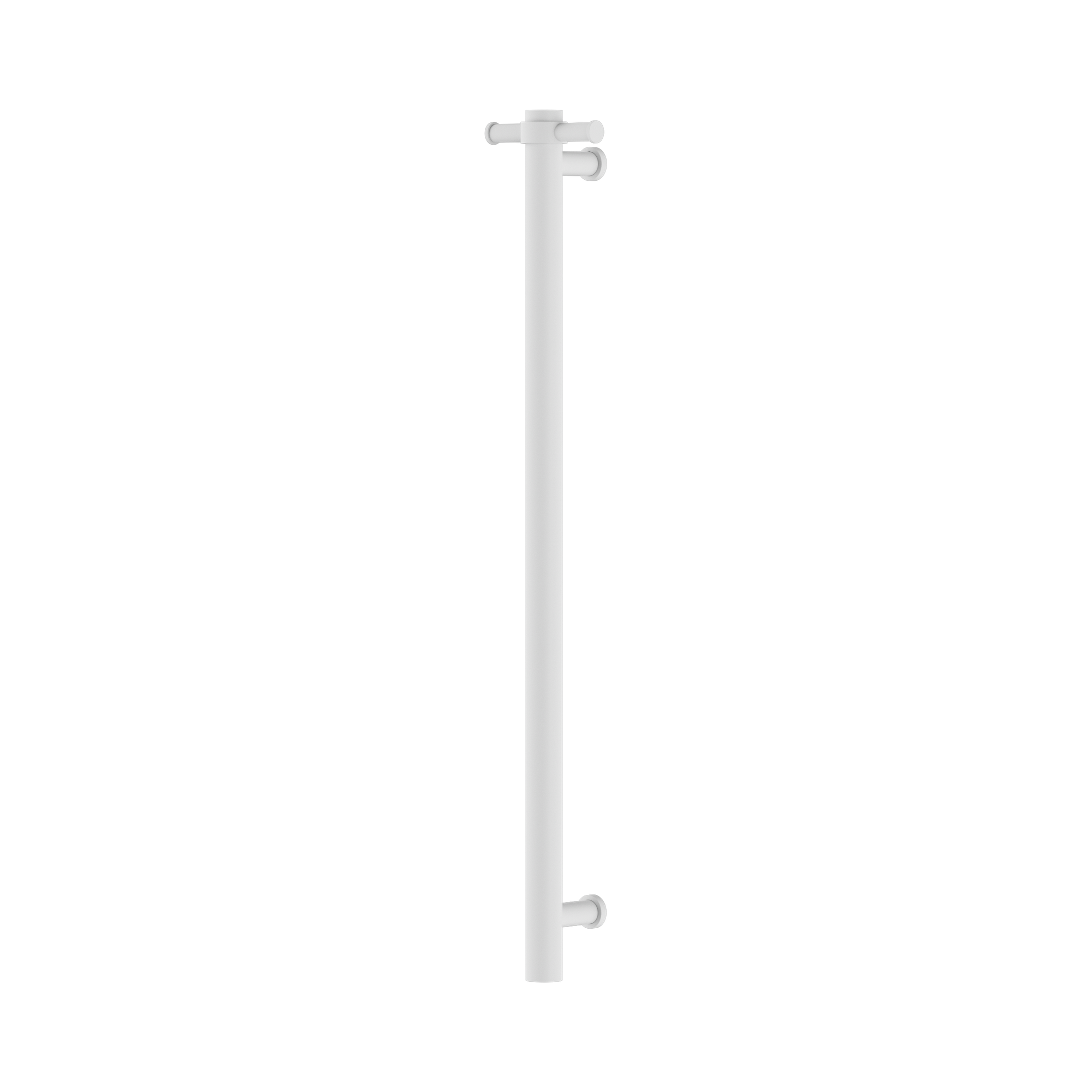 Nero Non-Heated Vertical Towel Rail 900mm, Matte White