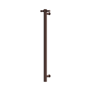 Nero Non-Heated Vertical Towel Rail 900mm, Rome Bronze