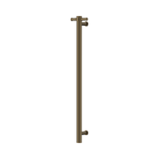 Nero Non-Heated Vertical Towel Rail 900mm, Tumbled Antique Brass