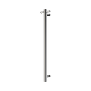 Nero Mecca 240V Single Vertical Heated Towel Rail, Chrome