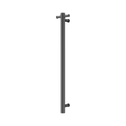 Nero Mecca 240V Single Vertical Heated Towel Rail, Gun Metal