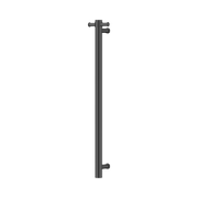 Nero Mecca 12V Single Vertical Heated Towel Rail, Graphite