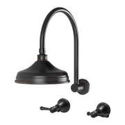 Phoenix Nostalgia Lever Shower Set, Antique Black