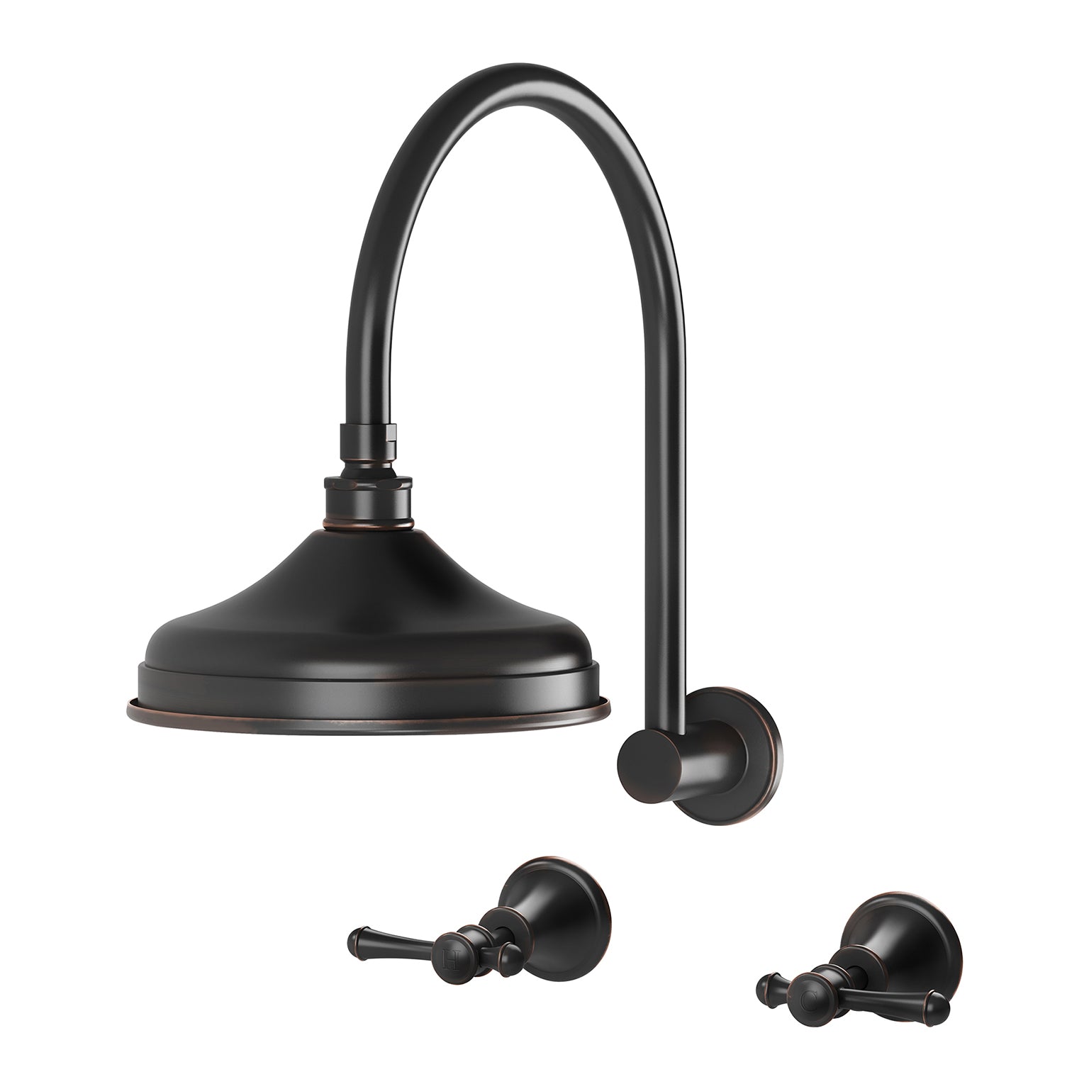Phoenix Nostalgia Lever Shower Set, Chrome