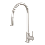 Phoenix Nostalgia Pull Out Sink Mixer 230mm, Brushed Nickel