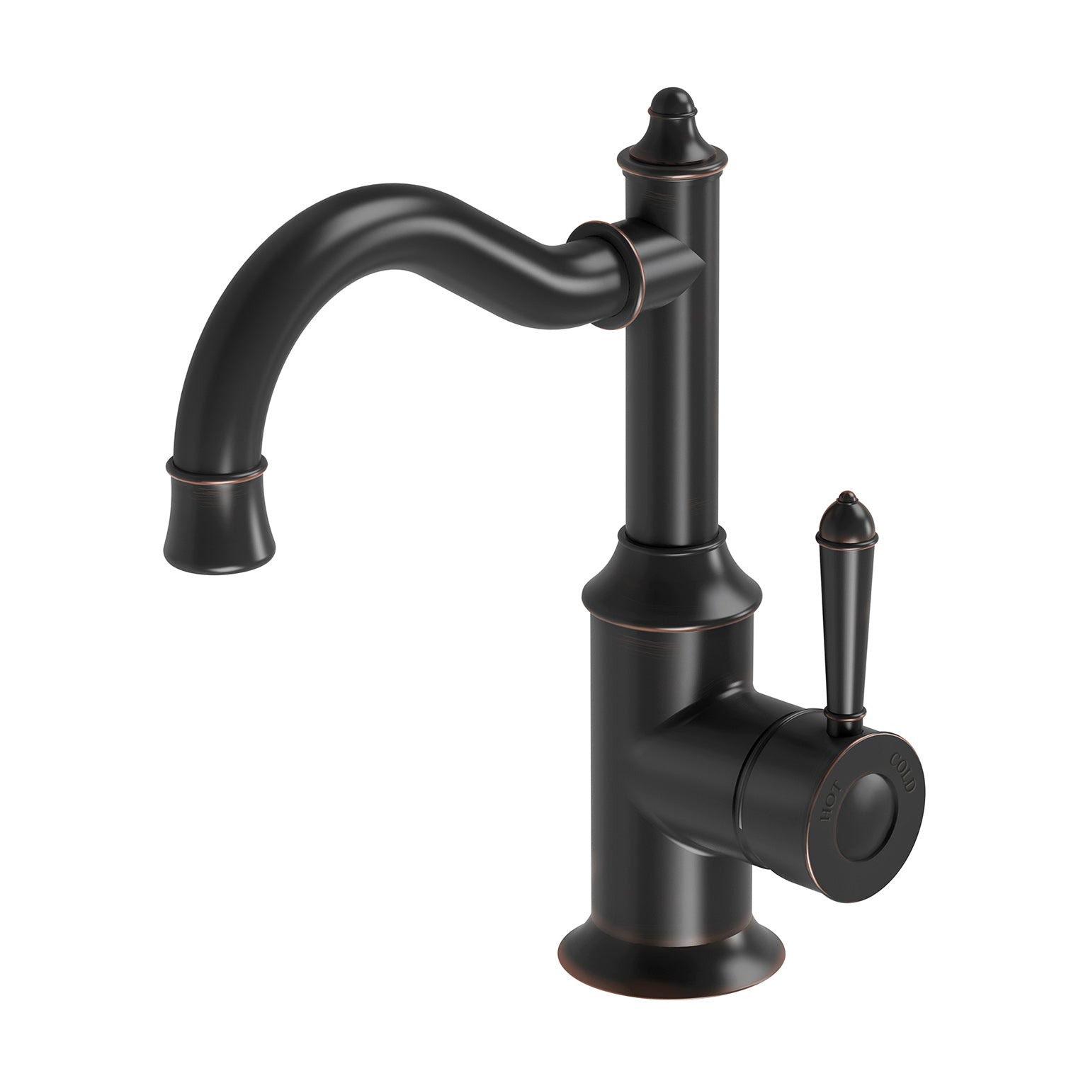 Phoenix Nostalgia Basin Mixer 160mm Shepherds Crook, Chrome
