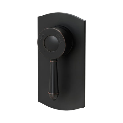 Phoenix Nostalgia Shower / Wall Mixer, Antique Black