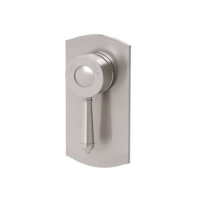 Phoenix Nostalgia Shower / Wall Mixer, Brushed Nickel