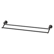 Phoenix Nostalgia Double Towel Rail 760mm, Antique Black