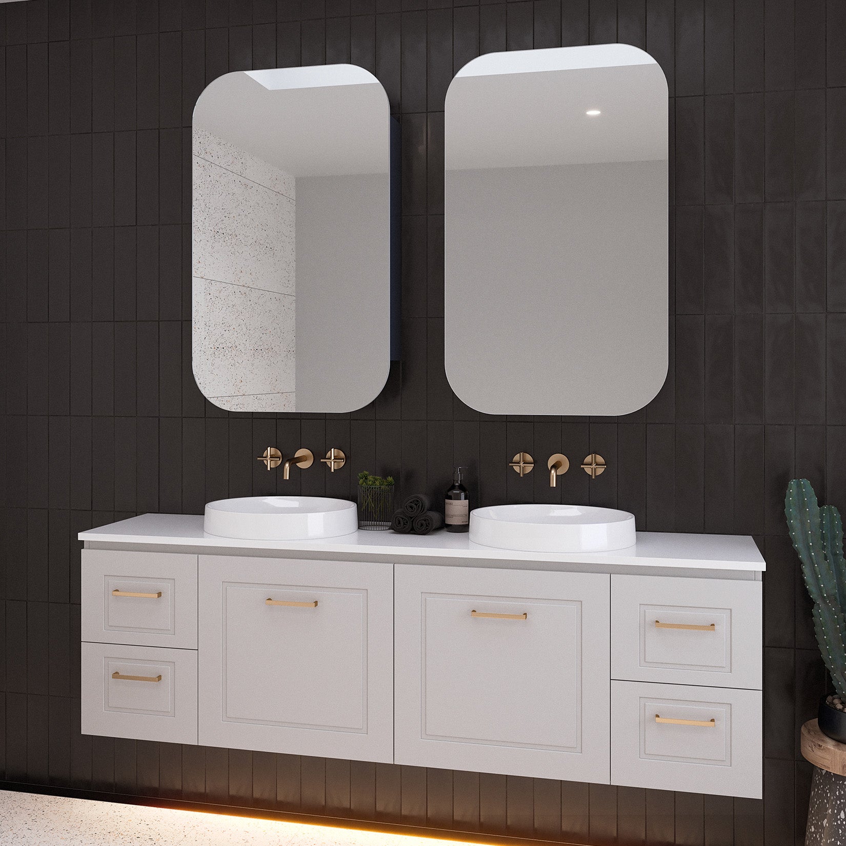 Timberline Nevada Classic Wall Hung Vanity