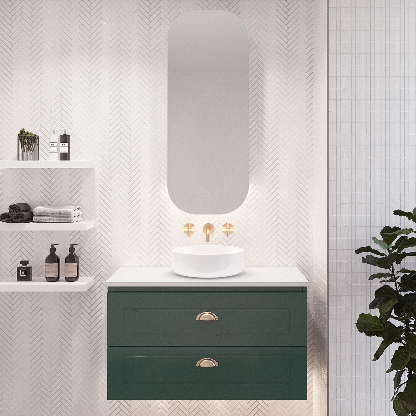 Timberline Nevada Plus Classic Wall Hung Vanity