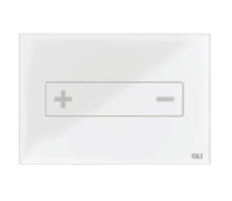 Oceania-Flush-Button-White-Glass-Satin