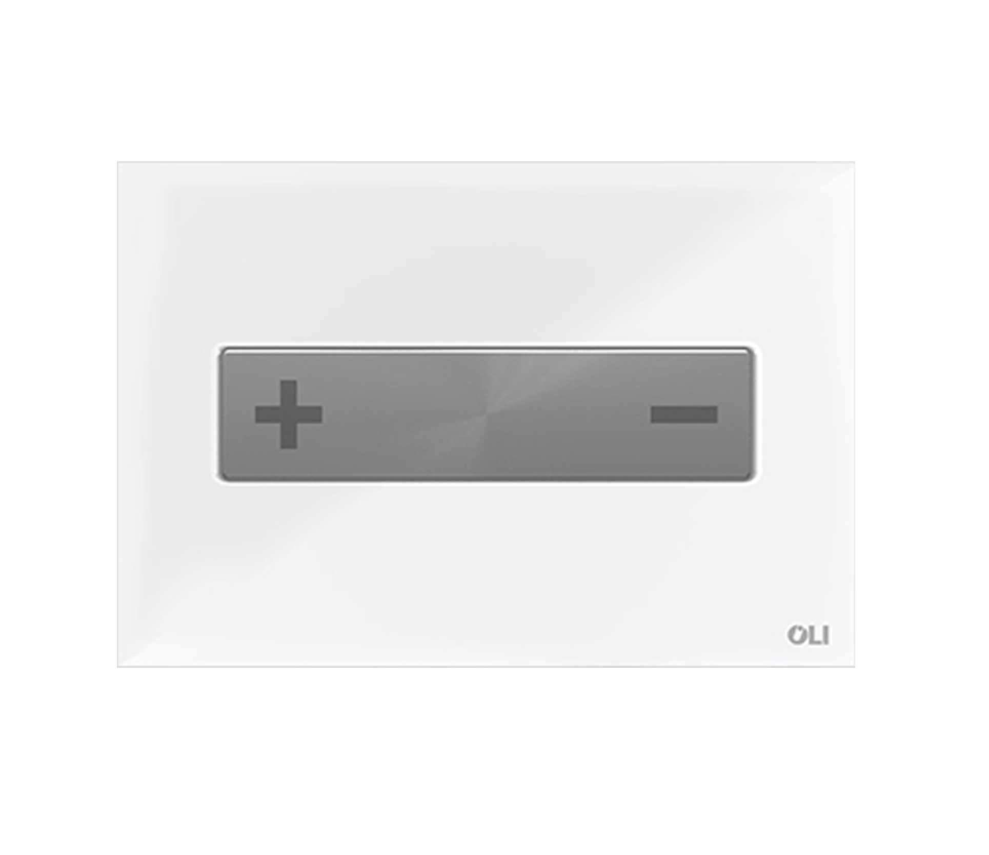 Oceania_-_Flush_Button_-_Glass_White_polished_Stainless_Steel