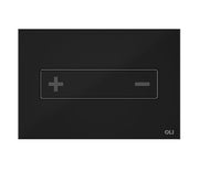 Oceania mech Glass Black Satin Chrome