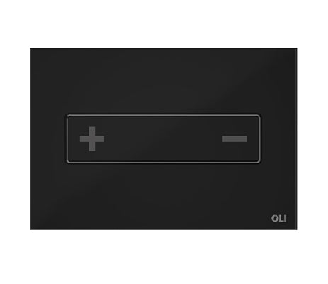 Oceania mech Glass Black Satin Chrome