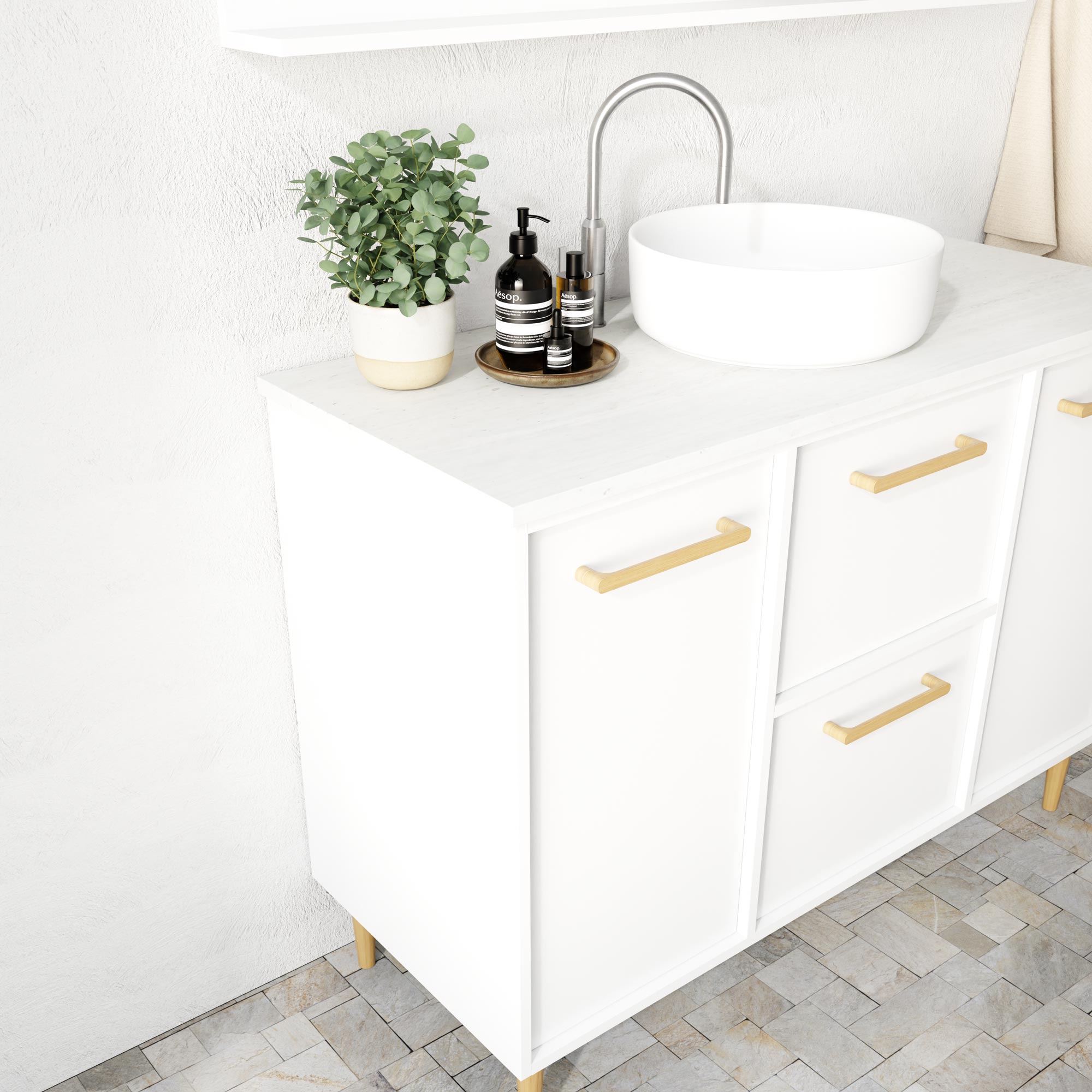Marquis Palm Freestanding Vanity
