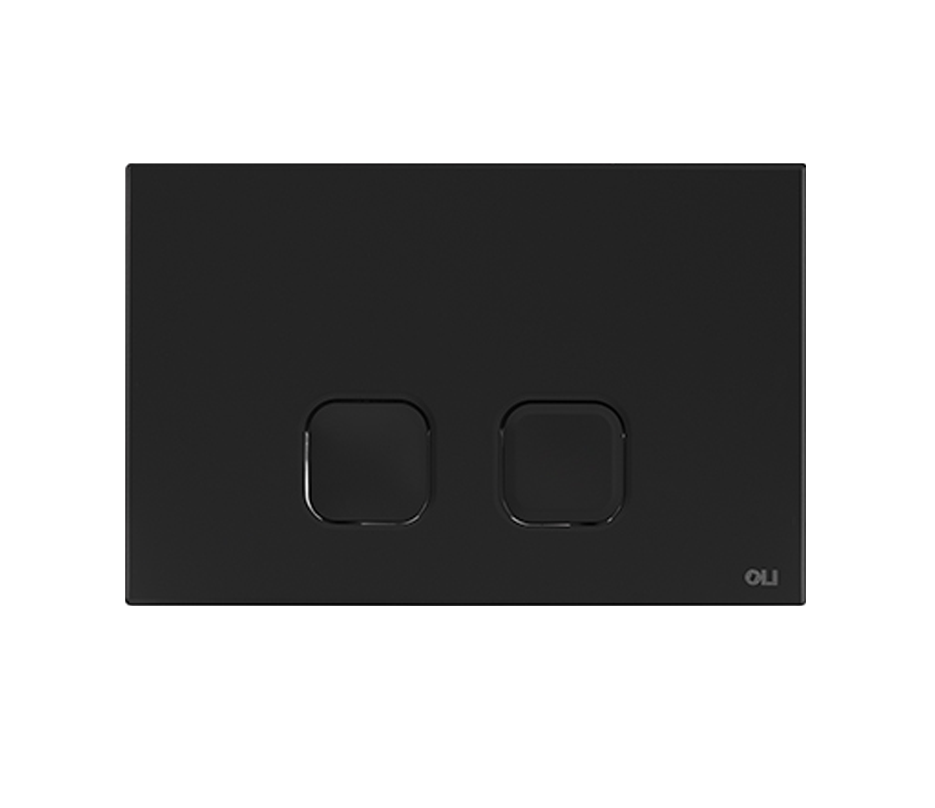 Studio Bagno Plain Plate - Black Soft Touch