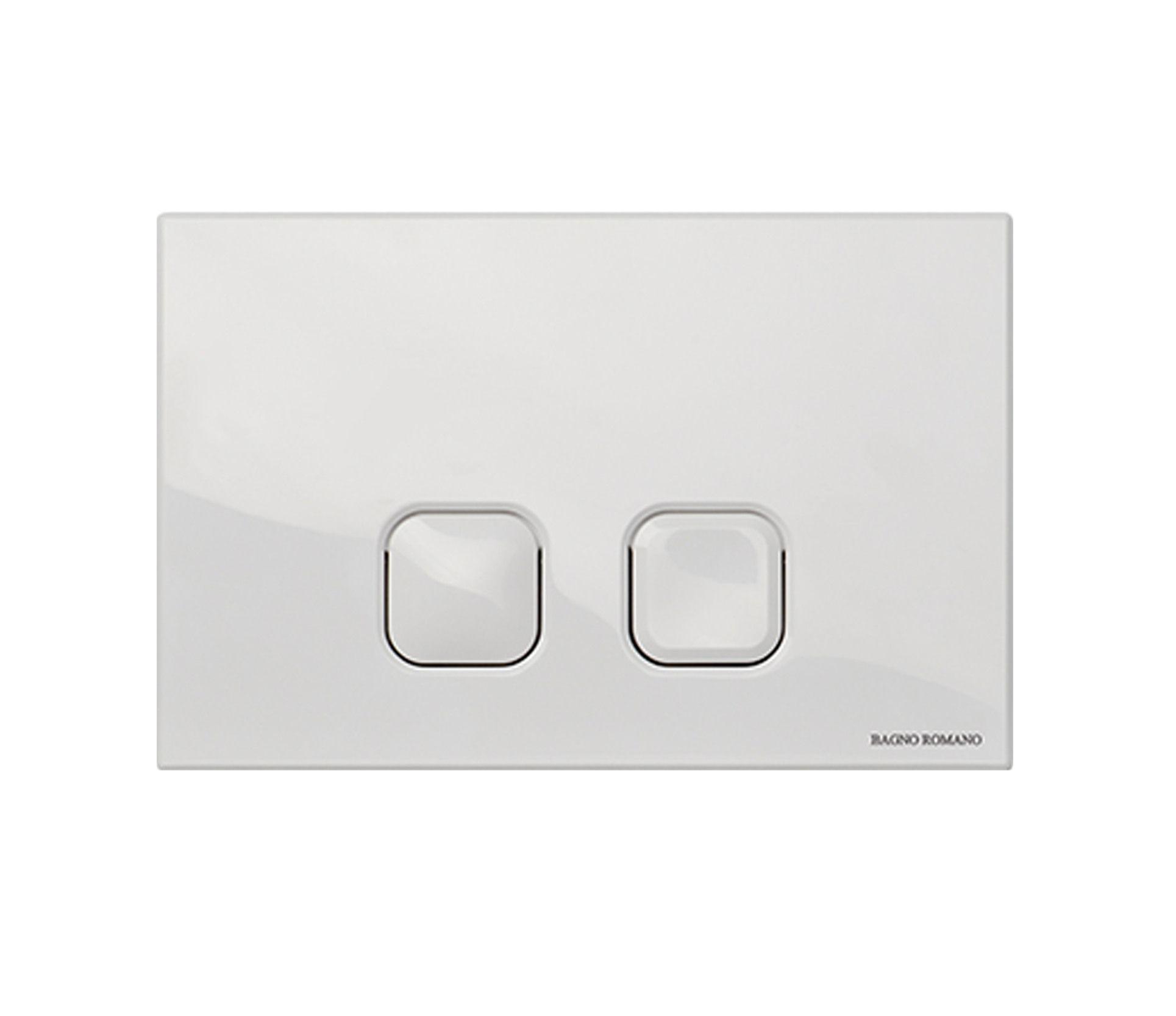 Studio Bagno Plain Plate - Polished Chrome