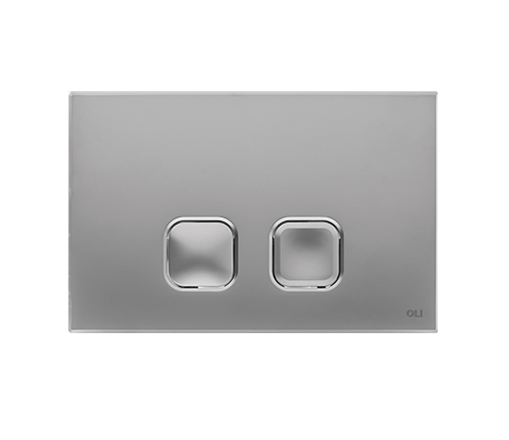 Studio Bagno Plain Plate - Satin Chrome
